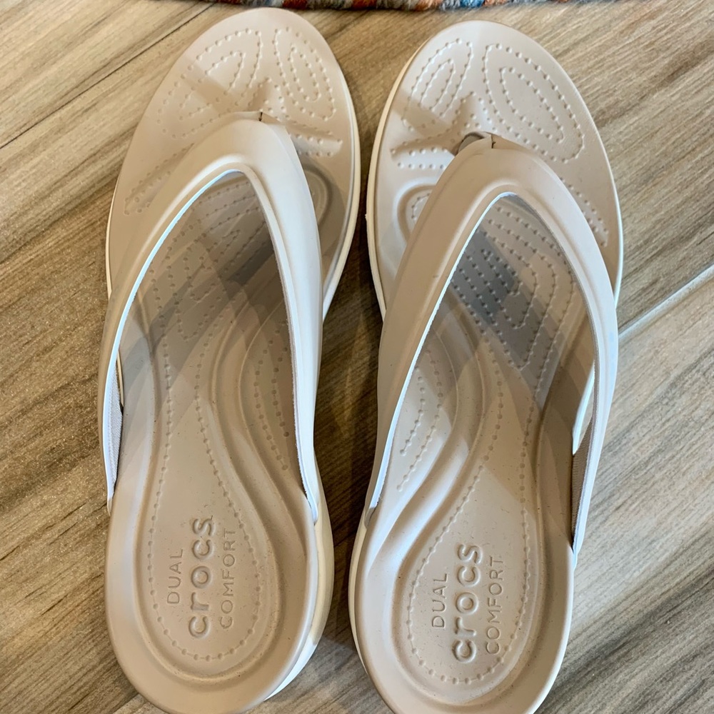 CROCS Dual Comfort slip on support sandal